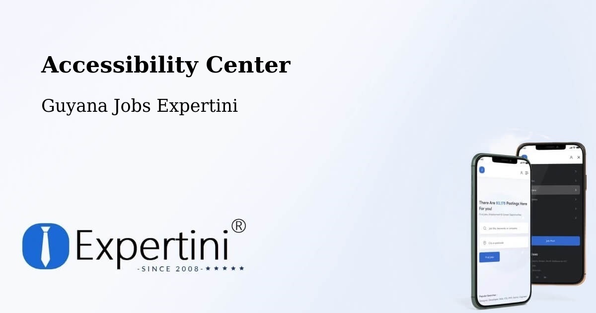 Accessibility Statement – Lethem - Guyana Jobs Expertini